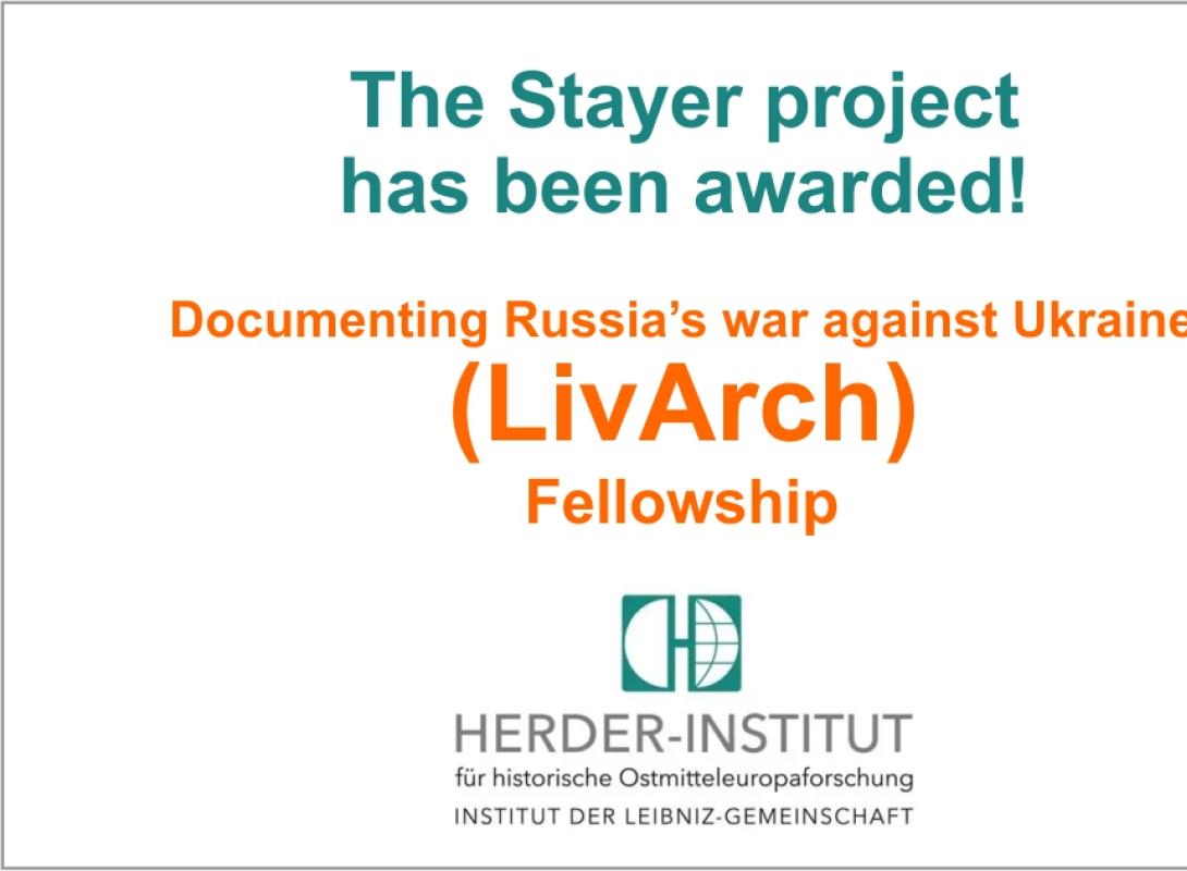 LivArch Remote Fellowship for the Stayer Project